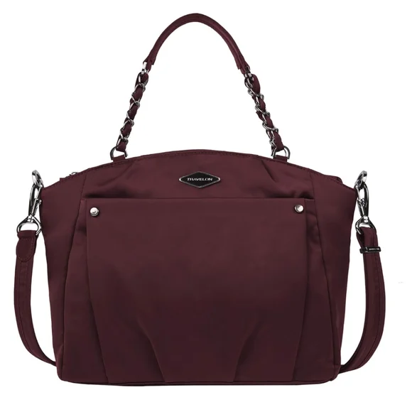 NWT! Travelon Parkview Anti-Theft Satchel Crossbody Purse - Picture 6 of 6